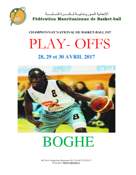 AFFICHES DES PLAY-OFFS