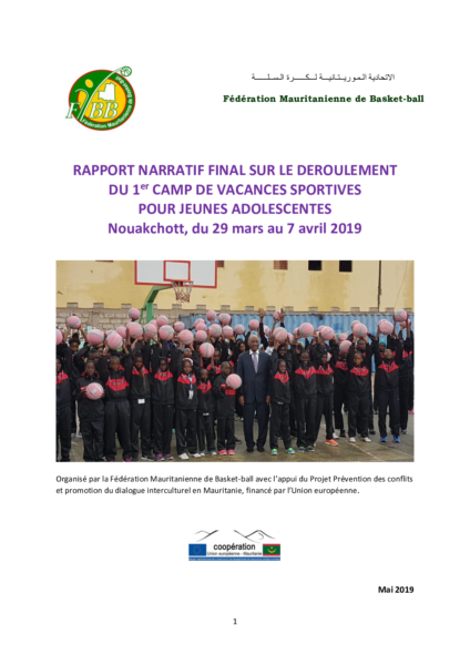 Rapport camp ados 2019