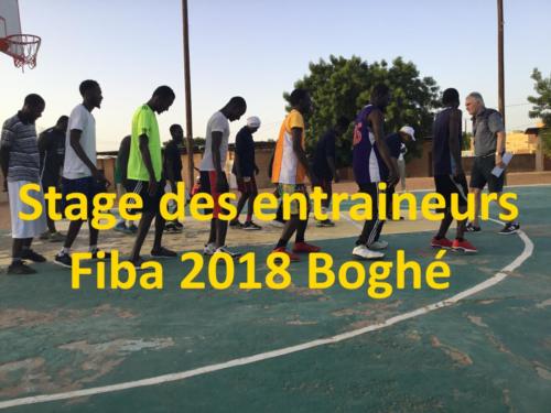 Stage des entraineurs Fiba 2018 Boghé