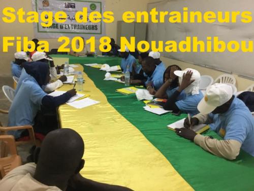 Stage entraineurs Fiba 2018 Nouadhibou